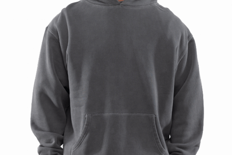 100% Cotton Puff Print Oversized Hoodie for Men