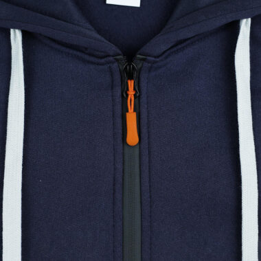 Trendy Half Zip Hoodie with Digital Printing