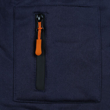 Trendy Half Zip Hoodie with Digital Printing