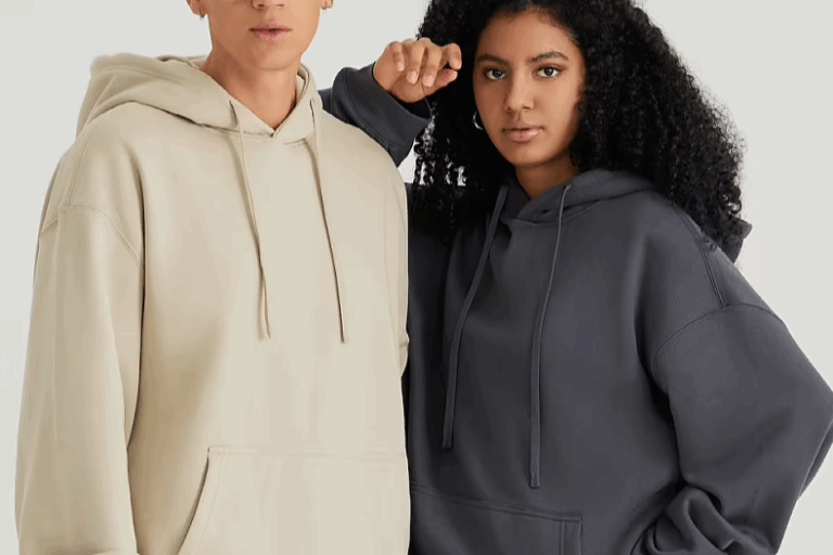 Heavyweight Puff-Embroidered Pullover Hoodie