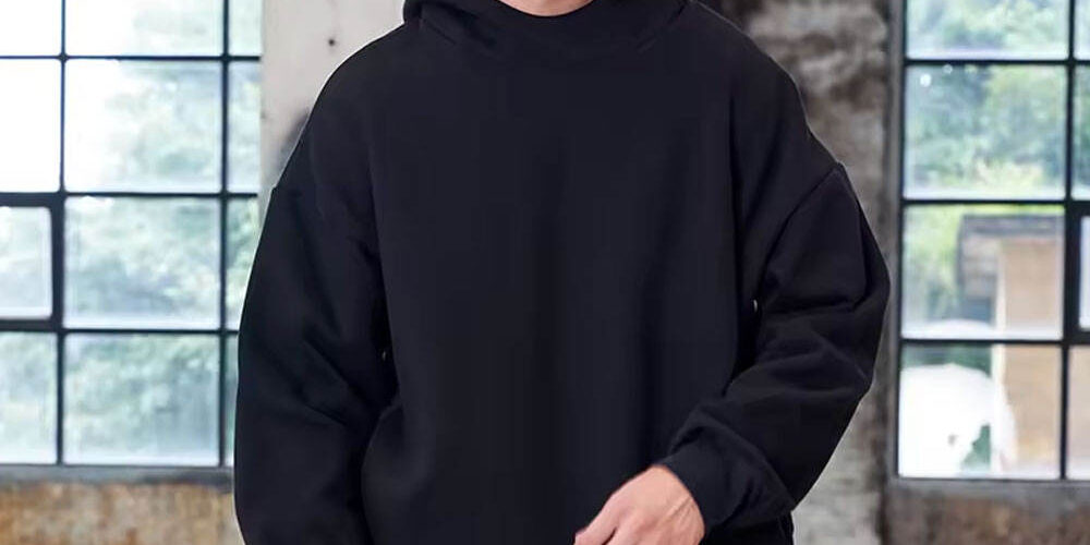 Drop Shoulder Hoodie for Men and Women