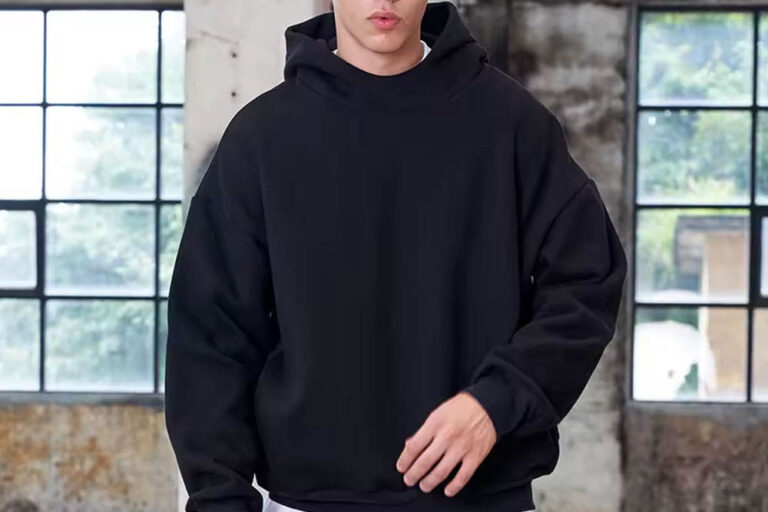 Drop Shoulder Hoodie for Men and Women