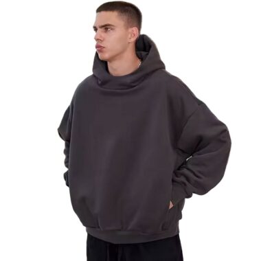 Drop Shoulder Hoodie for Men and Women