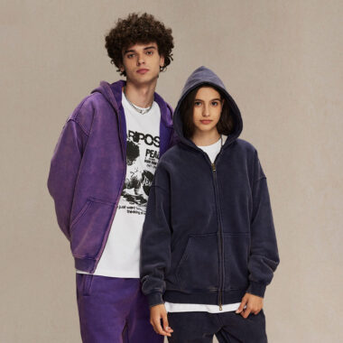 Custom 360G High Quality Oversized Vintage Wash Hoodies