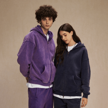 Custom 360G High Quality Oversized Vintage Wash Hoodies