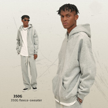 Custom Double Zip-Up Hoodie