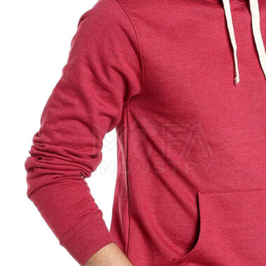 Cotton Blended Pullover Hoodie