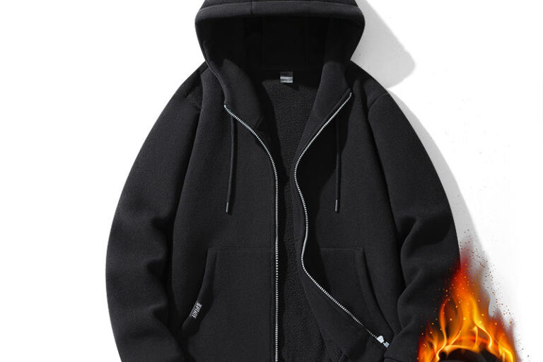 Full Zip-Up Hoodie for Men and Women