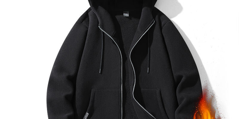 Full Zip-Up Hoodie for Men and Women
