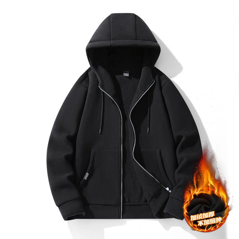 Full Zip-Up Hoodie for Men and Women