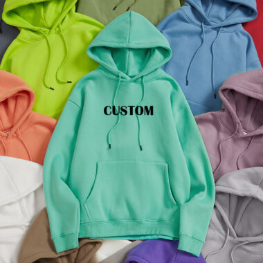 Cotton Pullover Hoodie Men’s Streetwear