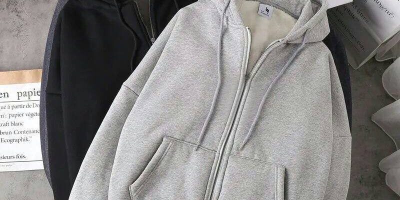 Custom Embroidery Full-Zip Hoodie