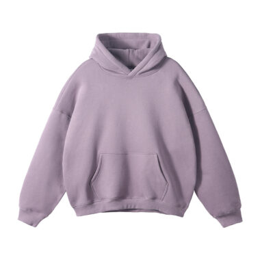 Oversized Pullover Hoodie with 3D Puff Print