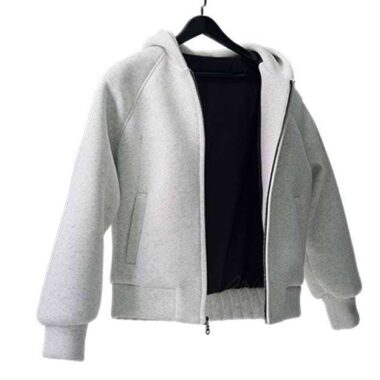 Custom Logo Zip-Up Hoodie