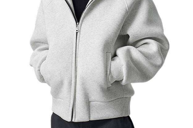 Custom Logo Zip-Up Hoodie