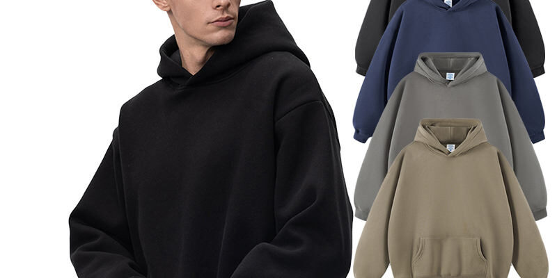 Men's Heavyweight Custom Winter Hoodie