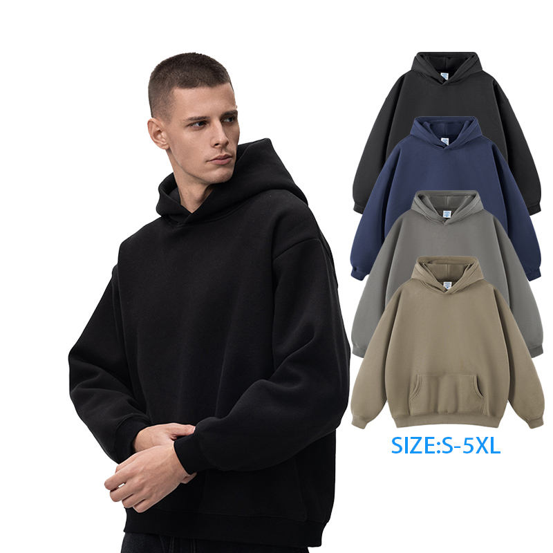 Men's Heavyweight Custom Winter Hoodie