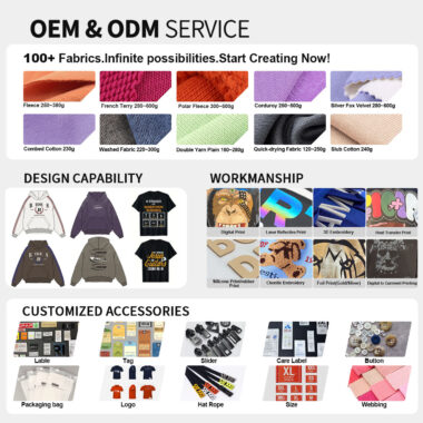 Custom Oversized Vintage Washed Hole Hoodie