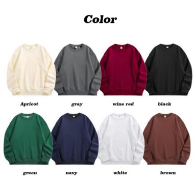 Custom Round Neck Men's Hoodie