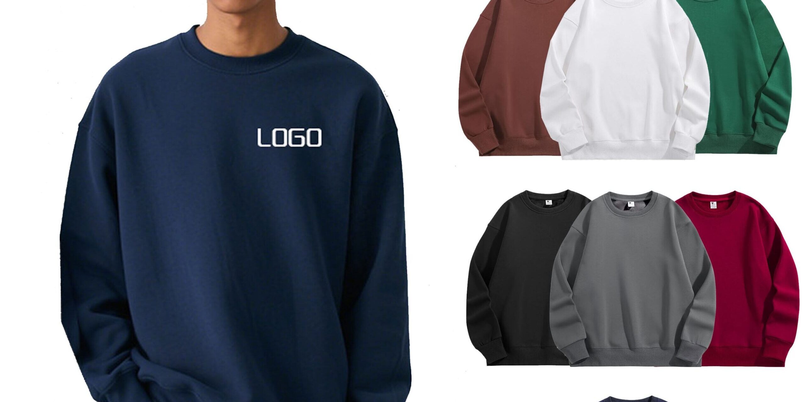 Custom Round Neck Men's Hoodie