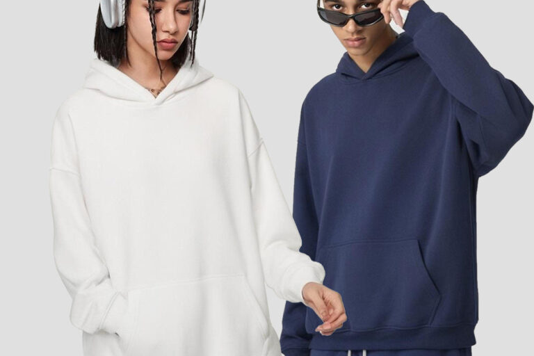 Men's Pullover Hoodie with Puff Print