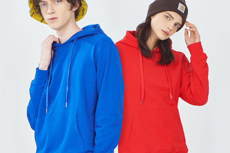 Cotton French Pullover Hoodie for Men