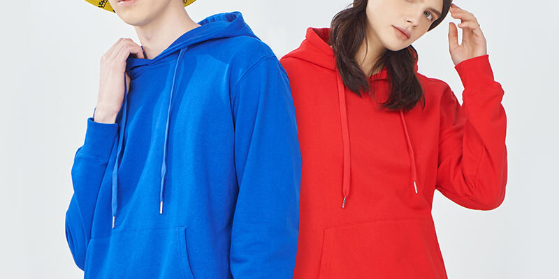 Cotton French Pullover Hoodie for Men