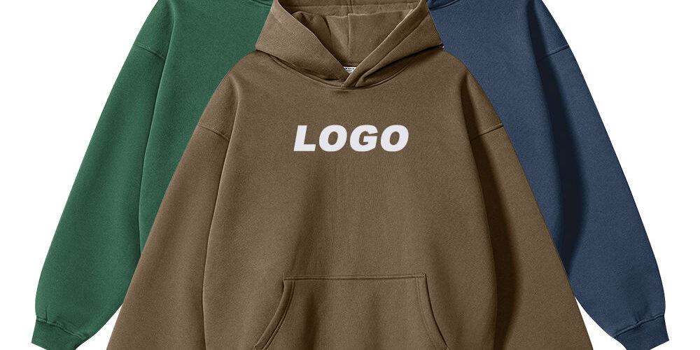 Printing Logo Pullover Hoodie for Men