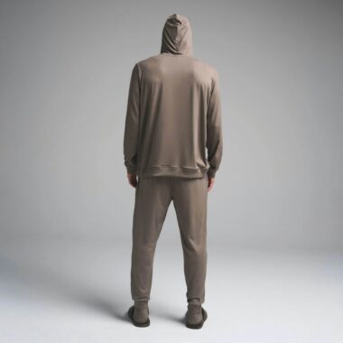 Casual Hoodie Sweatshirt with Embroidery