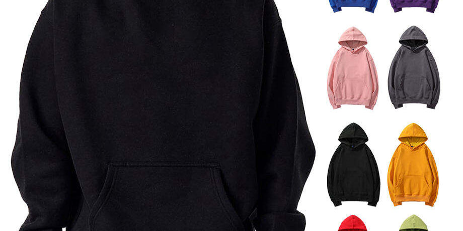 Unisex Hooded Pullover with Custom Embroidery