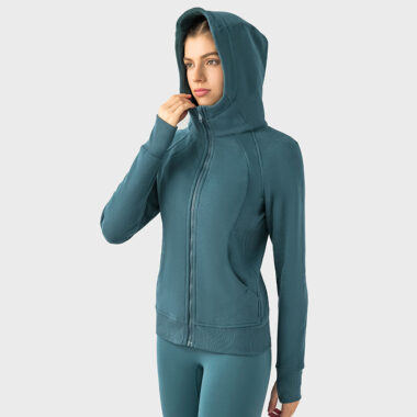 Zip Up Hoodie for Outdoor Sports
