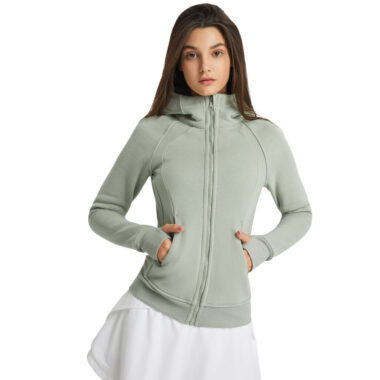 Zip Up Hoodie for Outdoor Sports