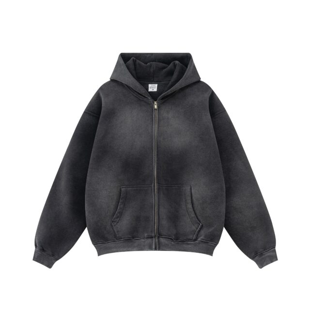 Heavyweight Zip Up Hoodie for Men
