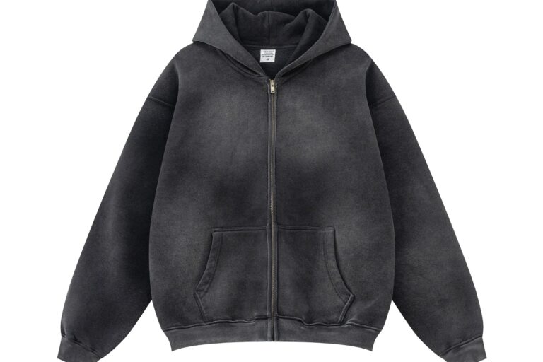 Heavyweight Zip Up Hoodie for Men