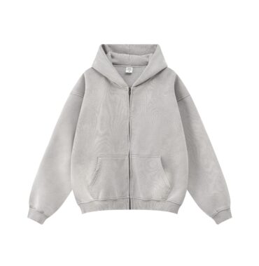 Heavyweight Zip Up Hoodie for Men