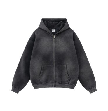 Heavyweight Zip Up Hoodie for Men