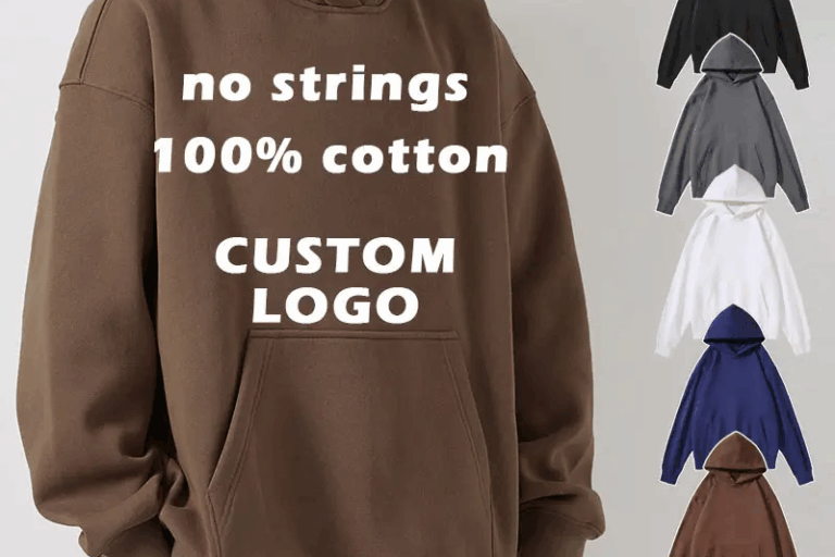 Men's Custom 100% Cotton Hoodies