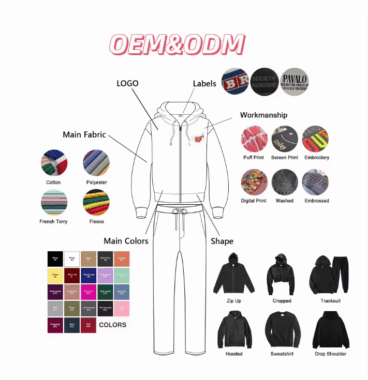 Men's Custom 100% Cotton Hoodies