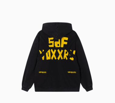 Vintage Oversized Printed Hoodie