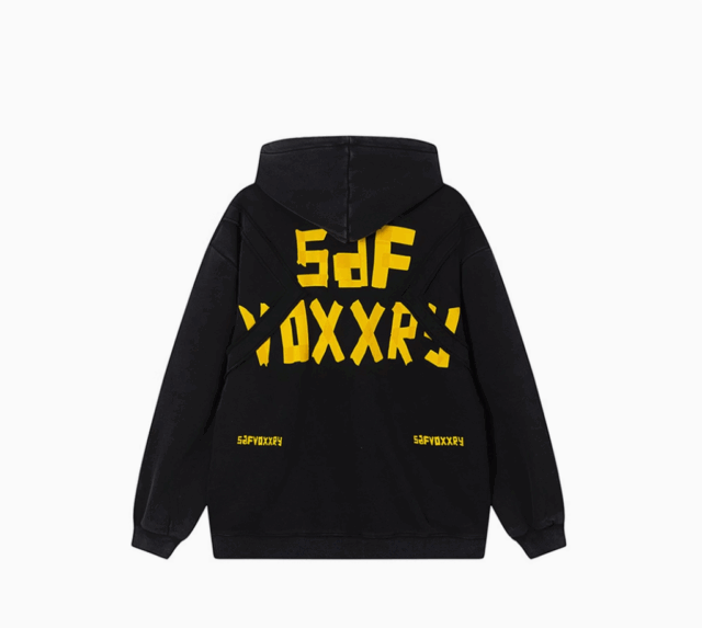 Vintage Oversized Printed Hoodie