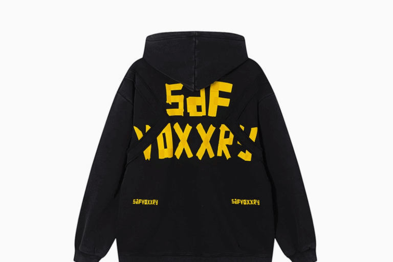 Vintage Oversized Printed Hoodie