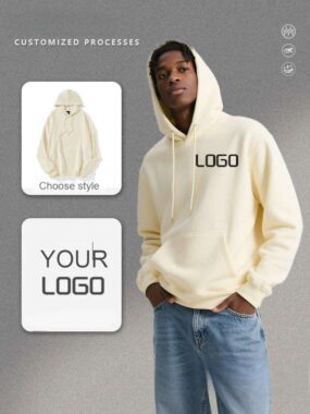 Custom Printed Unisex Pullover Hoodie