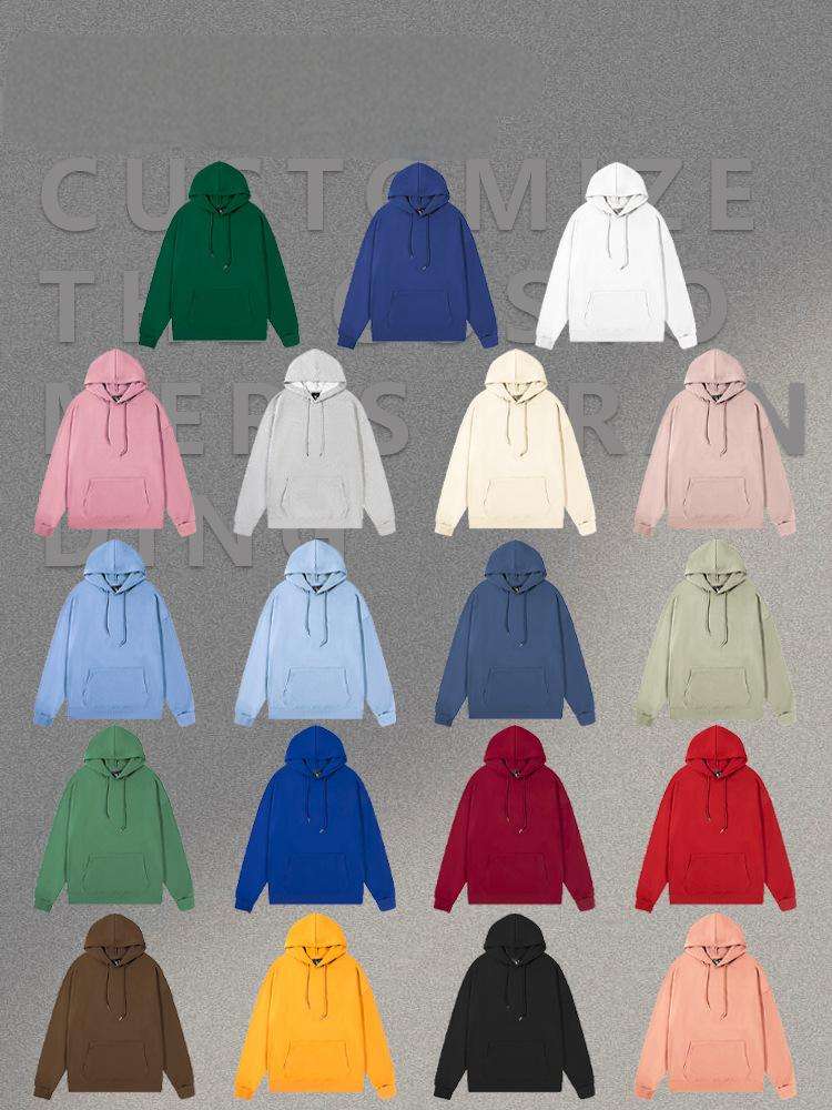 Custom Printed Unisex Pullover Hoodie