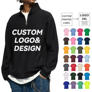 Custom Printed Unisex Pullover Hoodie