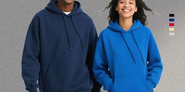 Custom Printed Unisex Pullover Hoodie