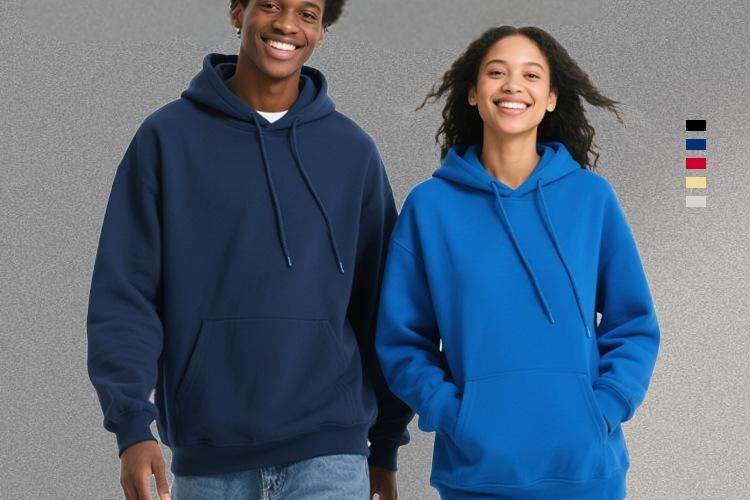 Custom Printed Unisex Pullover Hoodie