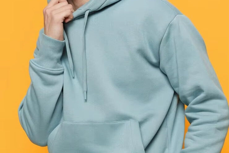 Pullover Hoodie with Relaxed Fit