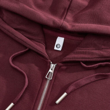 Thick Fleece Zip Up Hoodie