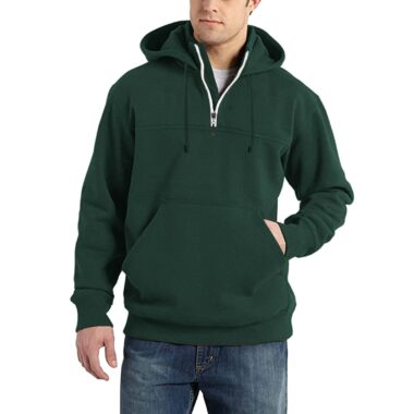 Custom Plus Size Zip Up Hoodie for Men