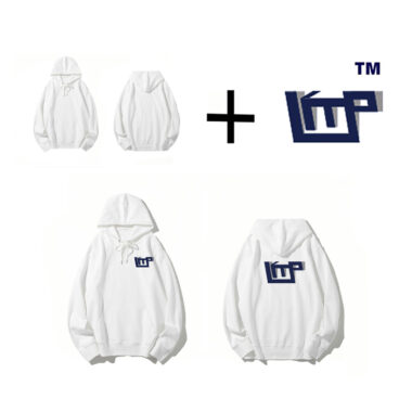 Custom Plus Size Zip Up Hoodie for Men